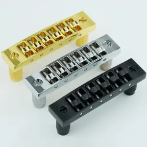 zinc alloy guitar bridge with 51.5mm string spread 10 Sd9b6ce72d33345e4abd6b177673344f7K