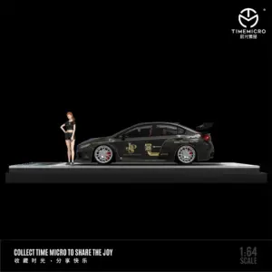 TimeMicro WRX STI JPS 1:64 Diecast Model 7 Sd9d188648ba34f638842d708d11d56b7d