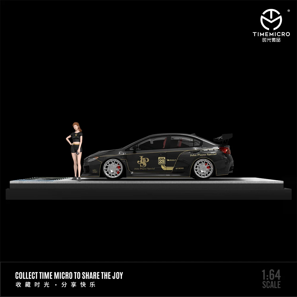 TimeMicro WRX STI JPS 1:64 Diecast Model 4 TimeMicro WRX STI JPS 1:64 Diecast Model - Image 4