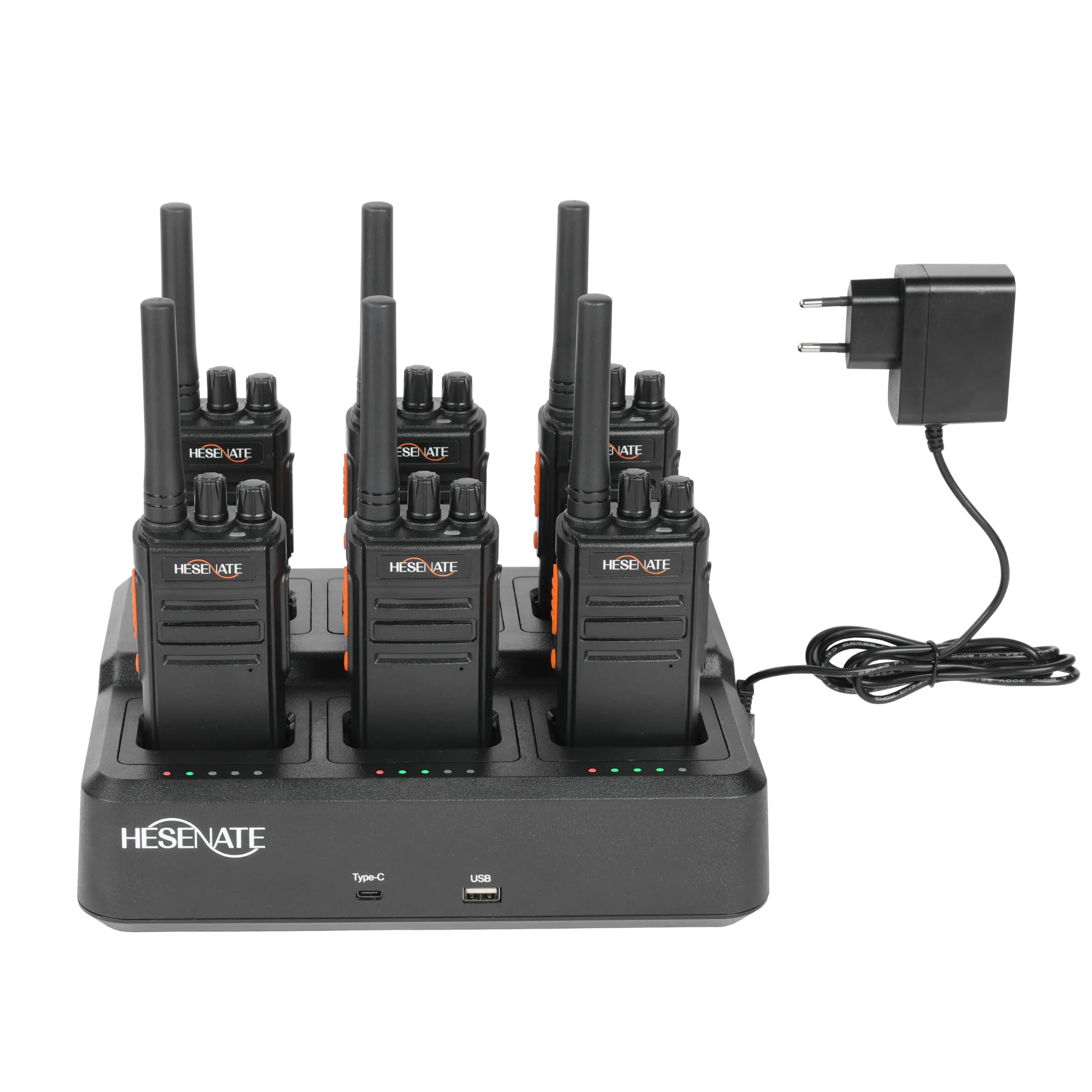 HESENATE HT66 5-Piece Walkie Talkie Set 2 HESENATE HT66 5-Piece Walkie Talkie Set - Image 2