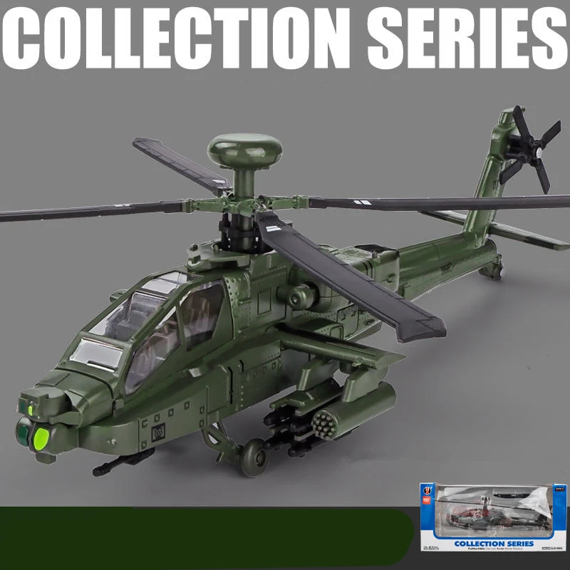 AH-64 Apache Helicopter Model 1:64 Scale 8 AH-64 Apache Helicopter Model 1:64 Scale - Image 8