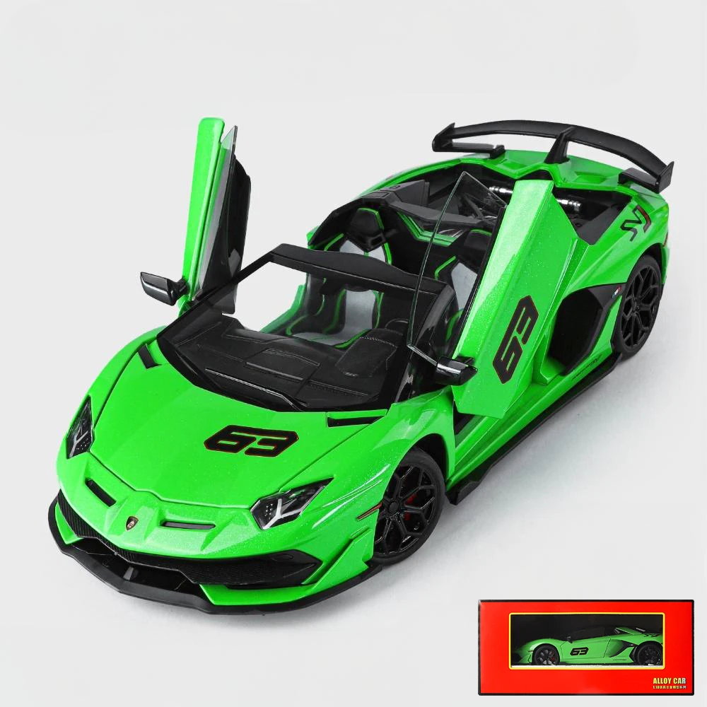 Lamborghini Aventador SVJ63 1:18 Diecast Model 7 Lamborghini Aventador SVJ63 1:18 Diecast Model - Image 7