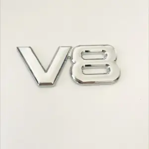3D Metal V8 Logo Emblem for Cars 8 Sd9e2babb3a1a4c93a438bd50c4592b10A