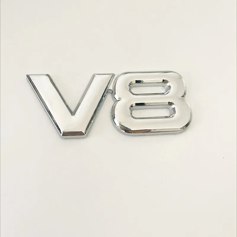 3D Metal V8 Logo Emblem for Cars 4 3D Metal V8 Logo Emblem for Cars - Image 4
