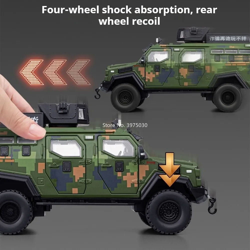 1:24 Sabertooth Military Vehicle Model 5 1:24 Sabertooth Military Vehicle Model - Image 5