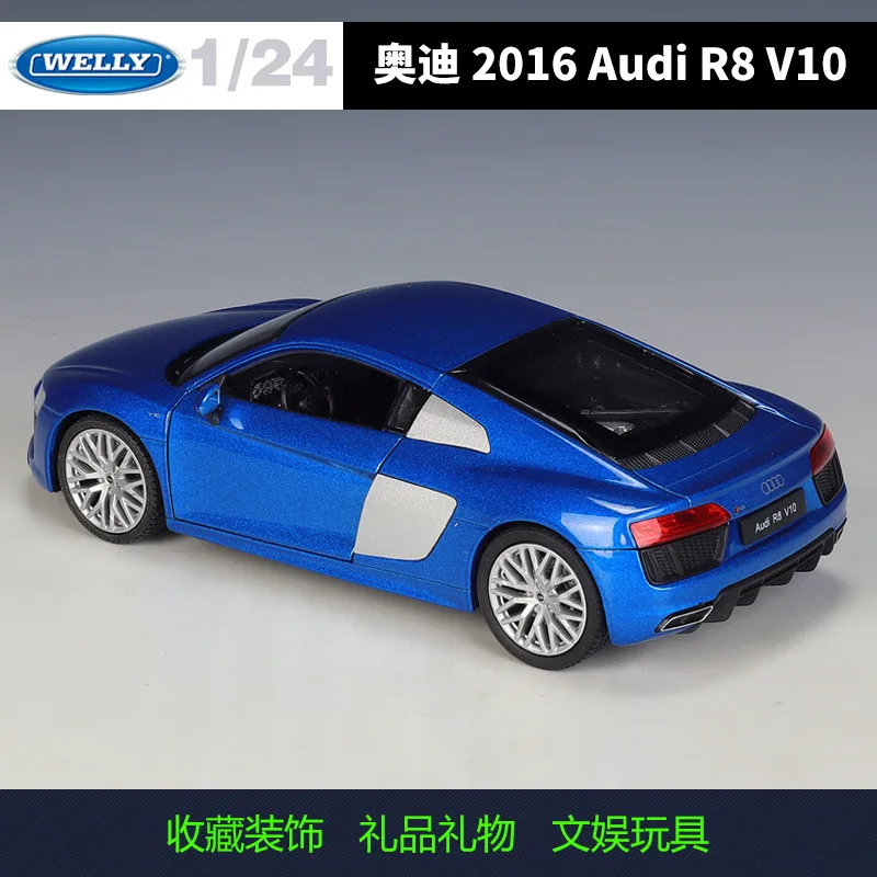 1:24 Audi R8 V10 Diecast Model 3 1:24 Audi R8 V10 Diecast Model - Image 3