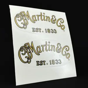 Vintage Martini & Co. Guitar Decal Set 5 Sda622024d9e44e6287c699c5a87cd8045