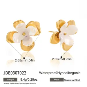 Stainless Steel Imitation Pearl Earrings Collection 17 Sda69410dd3bc469a811a87a026d0854aa