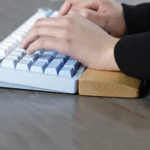 Beige Wooden Wrist Rest for Keychron Q8/Q10/Q14 14 Sda6a1e45d8194610bebb5ede6139e232T