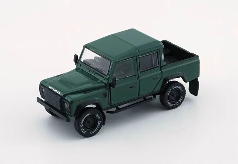Land Rover Defender 110 Pickup Diecast Model 1/64 6 Land Rover Defender 110 Pickup Diecast Model 1/64 - Image 6