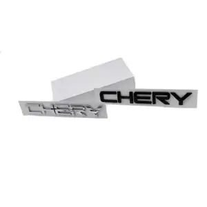 CHERY Badge Set - 3 Sizes, Chrome/Black 11 Sda893389553a4ce788284c2bdac9762eQ