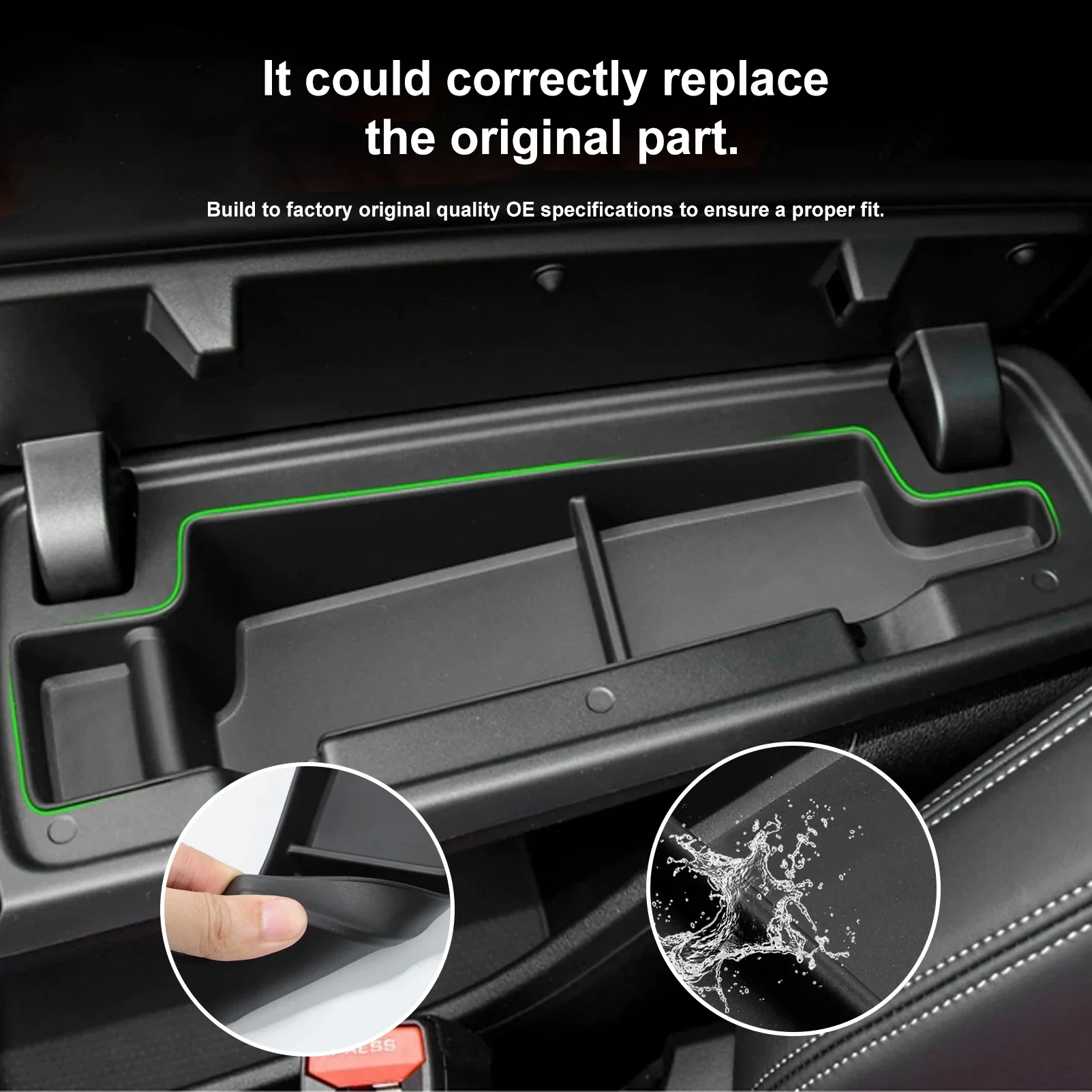 BMW X1 iX1 U11 Armrest Organizer Tray 6 BMW X1 iX1 U11 Armrest Organizer Tray - Image 6