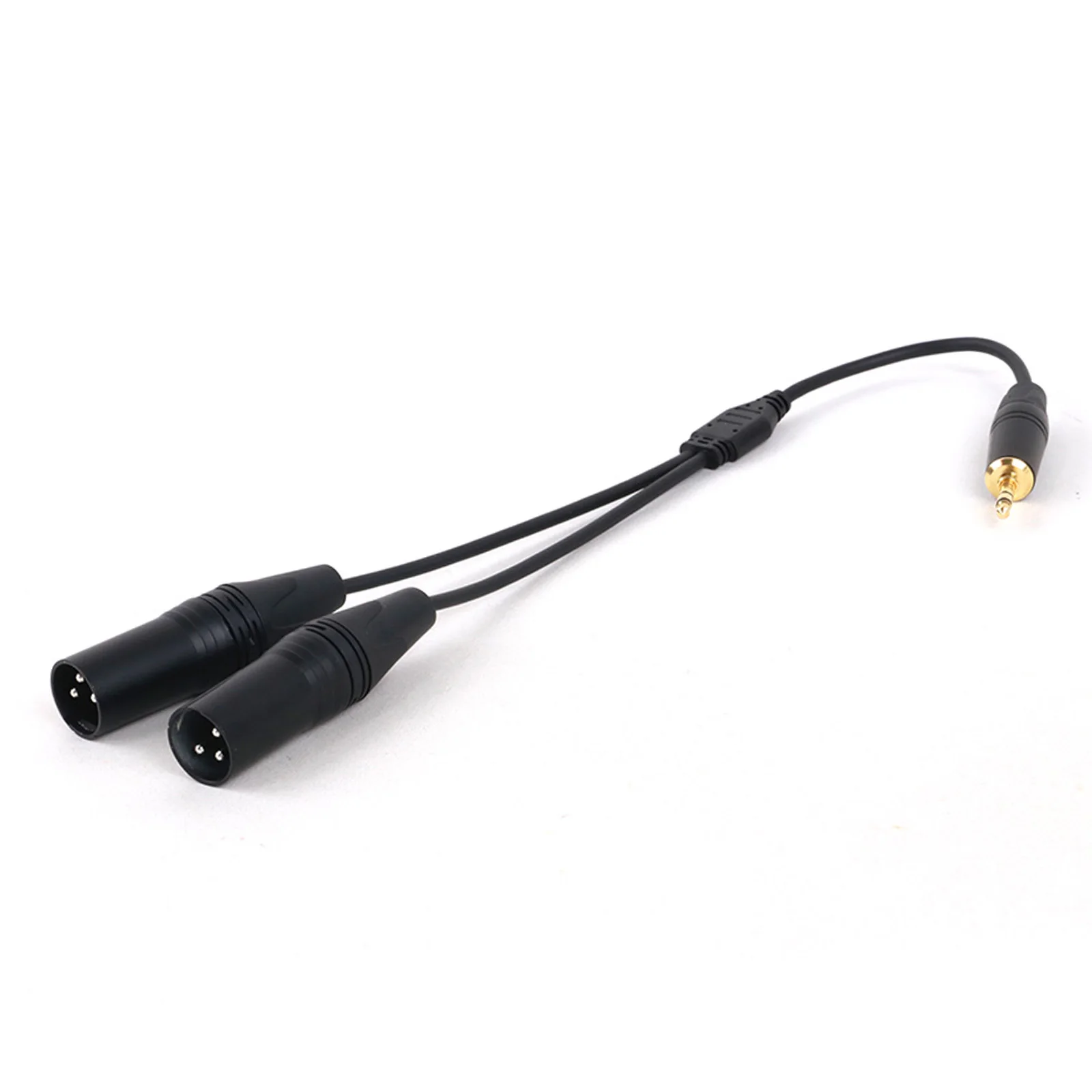 Professional 3.5mm TRS to Dual XLR Audio Splitter Cable 4 Professional 3.5mm TRS to Dual XLR Audio Splitter Cable - Image 4