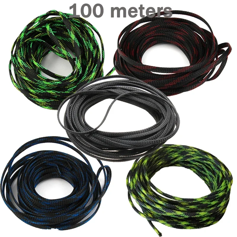 PET Expandable Spiral Cable Sleeve 100m, Multiple Sizes 3 PET Expandable Spiral Cable Sleeve 100m, Multiple Sizes - Image 3