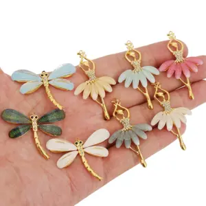 Stainless Steel Ballet Dragonfly Charms Set 15 Sdab6e1b349124fc99d01e671e3b4d763l