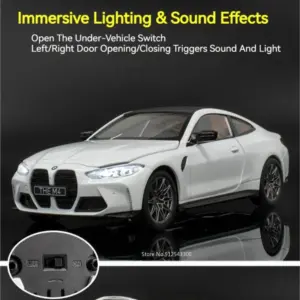 Yellow BMW M4 G82 1:23 Scale Model Car 14 Sdabda42c1ebc4f3c8c0e13bdf5cb4d44a