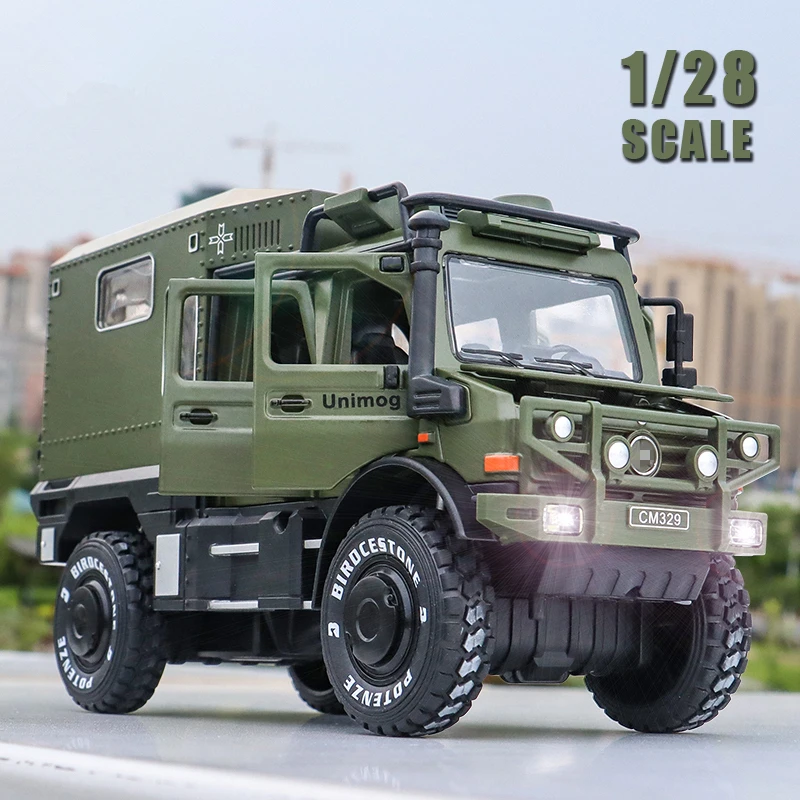 UNIMOG U4000 Off-Road Diecast Model 1:28 Scale 3 UNIMOG U4000 Off-Road Diecast Model 1:28 Scale - Image 3