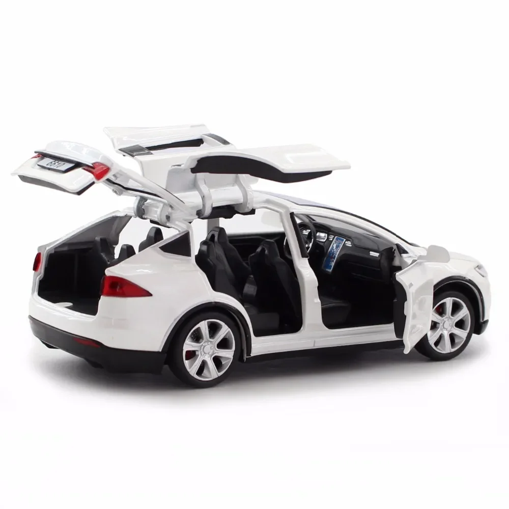 Model X 1:32 Diecast Car with Gull-Wing Doors 4 Model X 1:32 Diecast Car with Gull-Wing Doors - Image 4