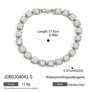 Stainless Steel Geometric Bracelet for Women 17 Sdaf2daeb5cf4425c950e1caa8e9bca380