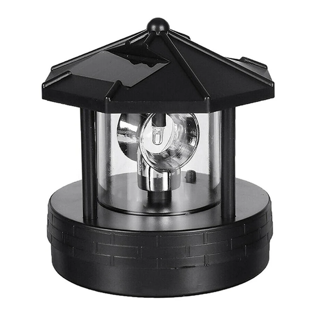 Solar Rotating Lighthouse LED Landscape Lamp 4 Solar Rotating Lighthouse LED Landscape Lamp - Image 4