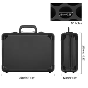 Durable Black Paint Bottle Storage Case 10 Sdb50cf068e4745a0bd580d8a586d03cd5