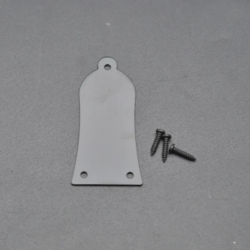 Five-Pack Metal Truss Rod Cover Plates for Bass Guitars 3 Five-Pack Metal Truss Rod Cover Plates for Bass Guitars - Image 3