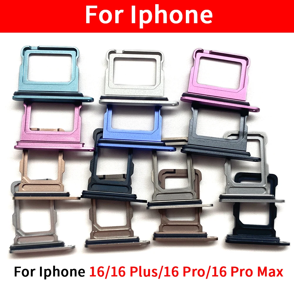 iPhone 16 Series Aluminum Dual/Single Card Trays Set 4 iPhone 16 Series Aluminum Dual/Single Card Trays Set - Image 4