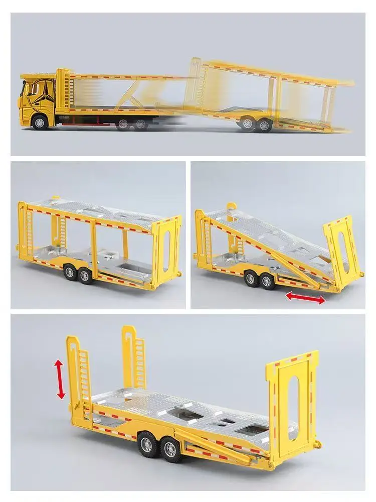 Mercedes-Benz 1:24 Scale Double-Decker Transport Model 3 Mercedes-Benz 1:24 Scale Double-Decker Transport Model - Image 3