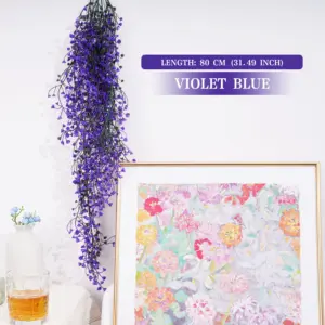Artificial Green Vine Wall Decor - 80cm, Purple Leaves 19 Sdb5f4e9c0ec2492aa9e6b2fc95b991f8R