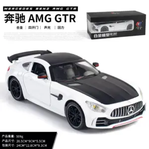 Green Mercedes Benz AMG GTR 1:24 Diecast Model 14 Sdb6fb30bb2324a5281c853843639dd4fA
