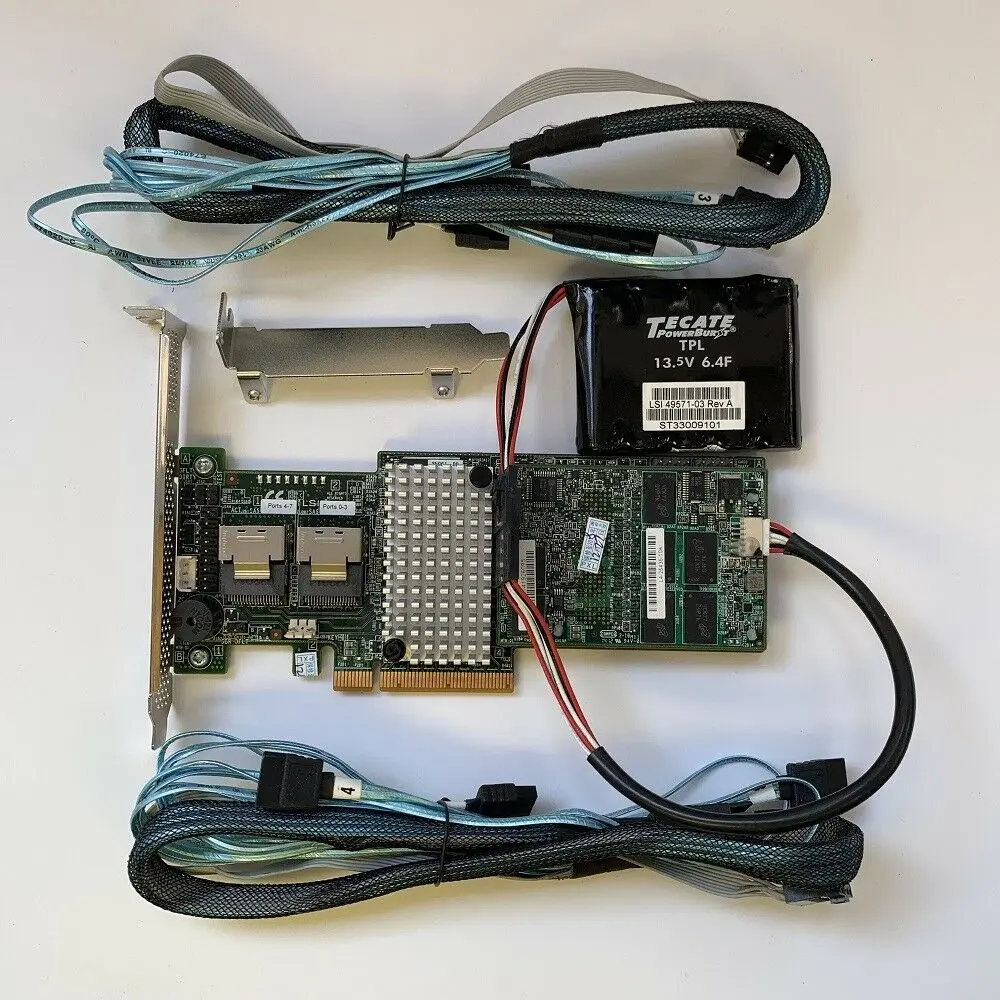 LSI 9270CV-8i SAS RAID Controller Card 8Gbps PCIe 3.0 3 LSI 9270CV-8i SAS RAID Controller Card 8Gbps PCIe 3.0 - Image 3