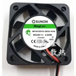 24V 40x40x10mm Cooling Fan with 7 Blades