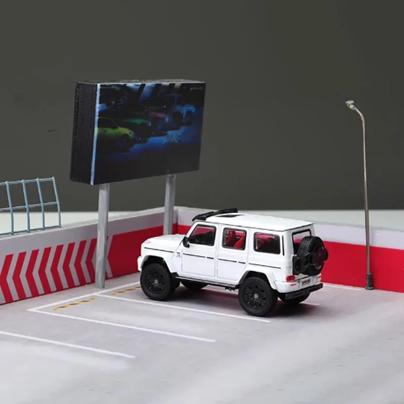 Mercedes-Benz G63 1/64 Diecast Model Blue 6 Mercedes-Benz G63 1/64 Diecast Model Blue - Image 6