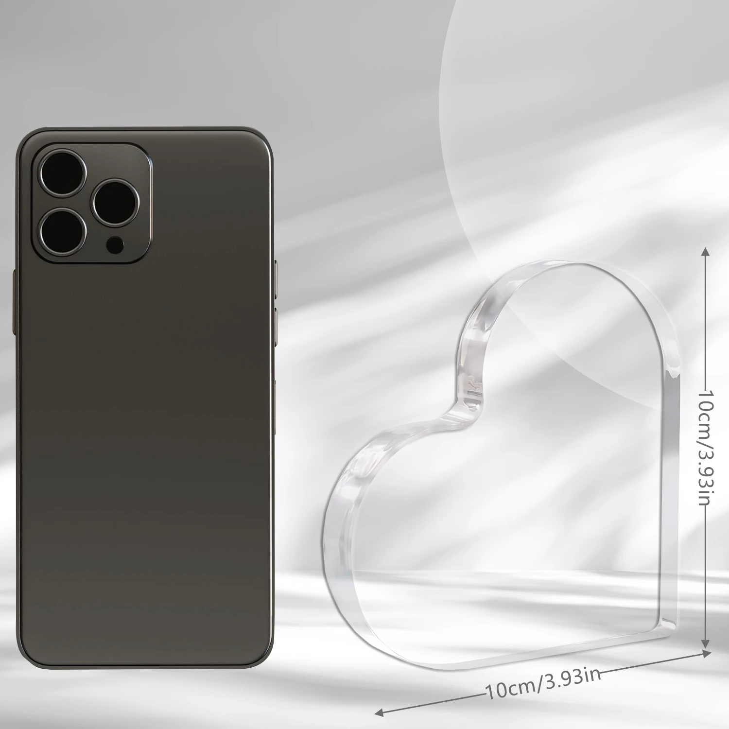 Heart-Shaped Acrylic Teacher Appreciation Ornament 6 Heart-Shaped Acrylic Teacher Appreciation Ornament - Image 6