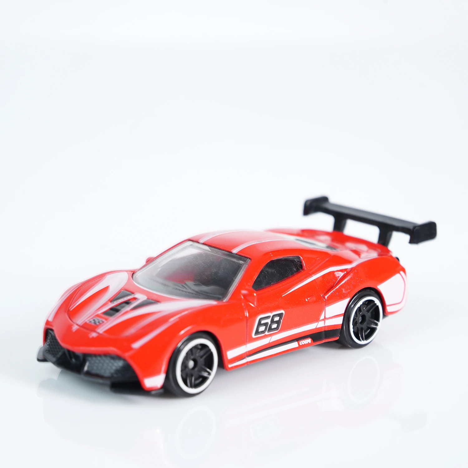 1:64 Flame Red Die-Cast Race Car 7 1:64 Flame Red Die-Cast Race Car - Image 7