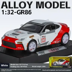Toyota GR86 1:32 Scale Diecast Model 15 Sdbc26a7dae52482e9c07d6a75c3c8ed0C