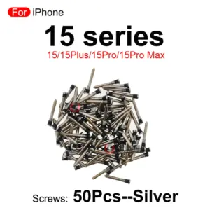 Set of 50 Black Screws for iPhone 15 Series 13 Sdbd86a5b34194ea3a37f594402dee8328