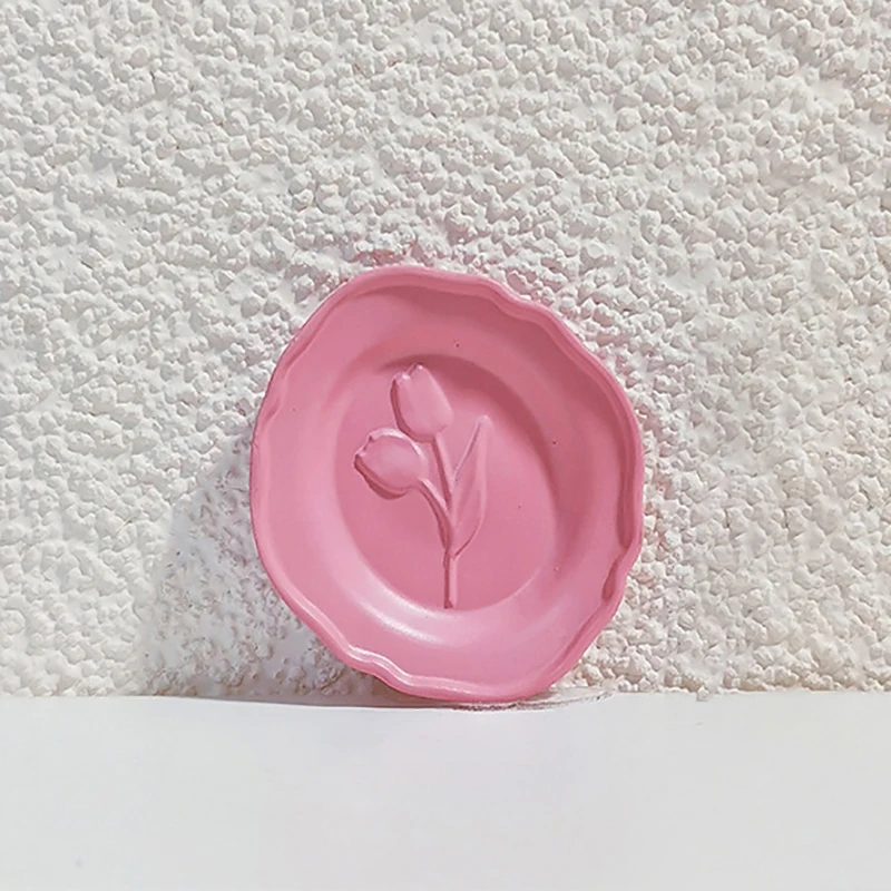 Miniature Dollhouse Food Plate Set with Floral Design 8 Miniature Dollhouse Food Plate Set with Floral Design - Image 8