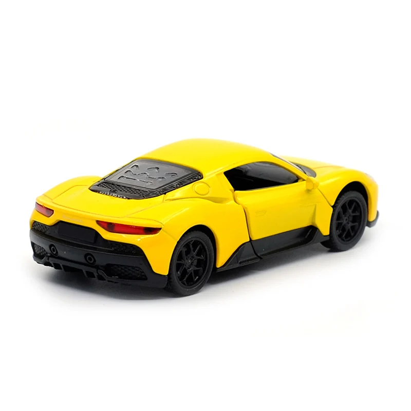 Vibrant Yellow Maserati MC20 Diecast Model 3 Vibrant Yellow Maserati MC20 Diecast Model - Image 3