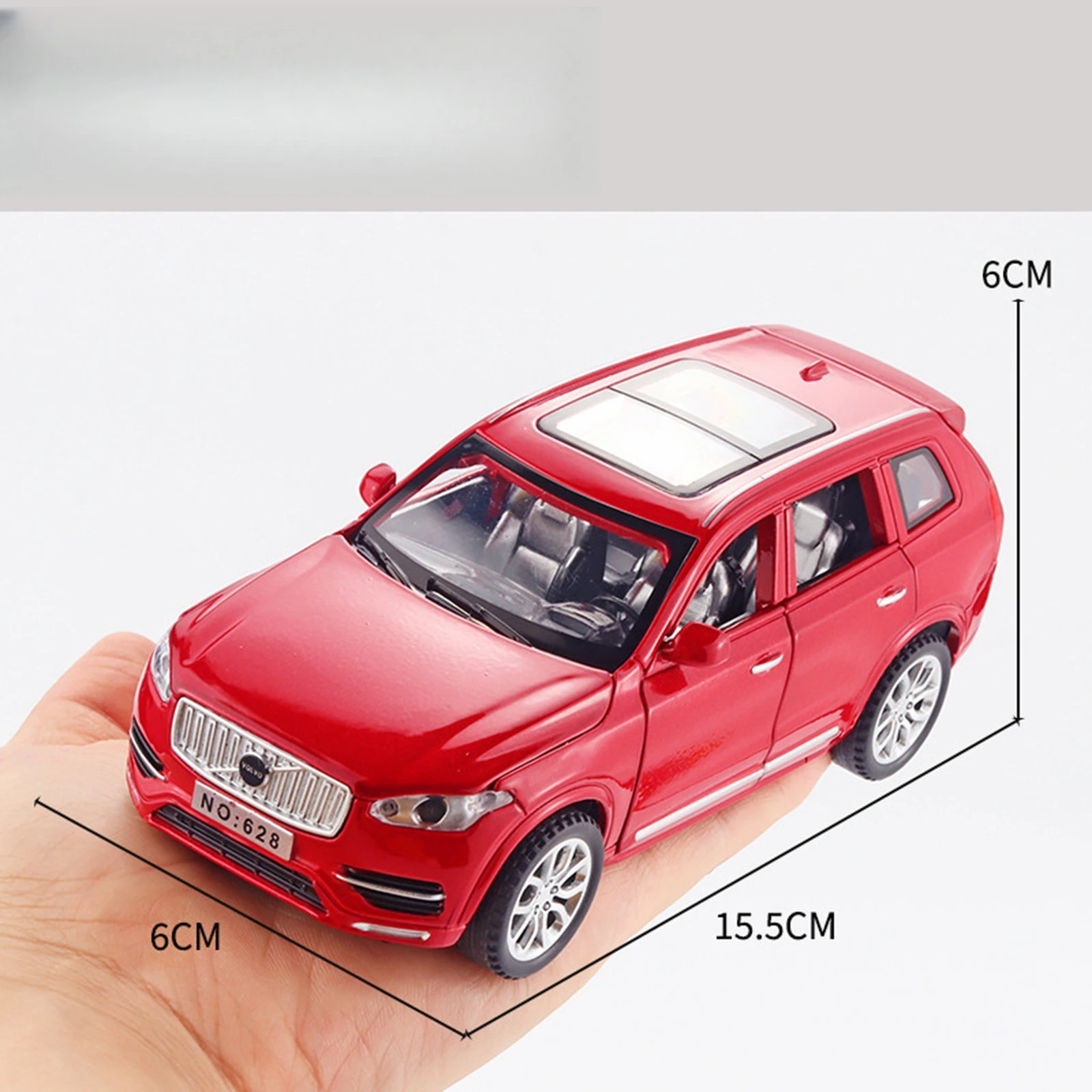 1:32 Scale Volvo XC90 Diecast Model SUV 3 1:32 Scale Volvo XC90 Diecast Model SUV - Image 3