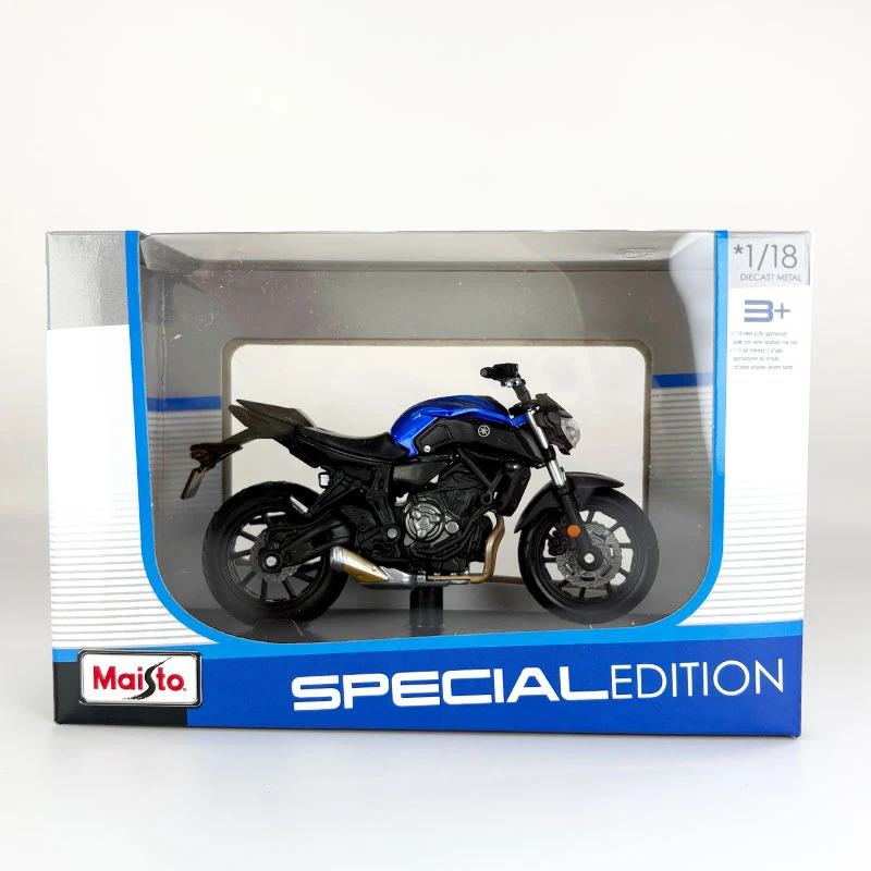 Yamaha MT-07 1:18 Scale Die-Cast Motorcycle Model 6 Yamaha MT-07 1:18 Scale Die-Cast Motorcycle Model - Image 6