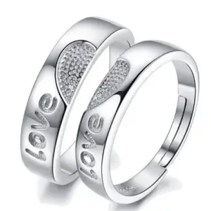 Elegant Silver Couple Ring Set for Romance 16 Sdc11ae6098b34921a7dc95f57977e1083