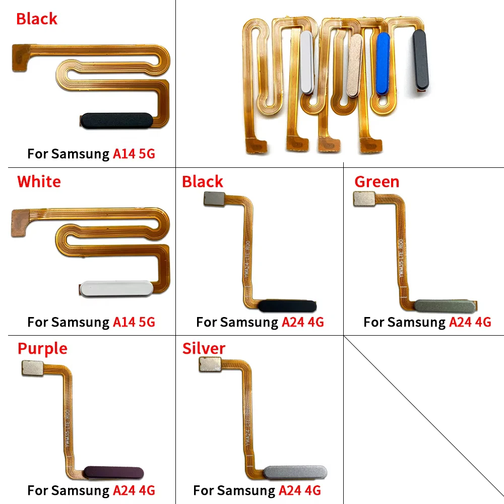 Samsung Galaxy Fingerprint Sensor Flex Cable for A14/A24 2 Samsung Galaxy Fingerprint Sensor Flex Cable for A14/A24 - Image 2