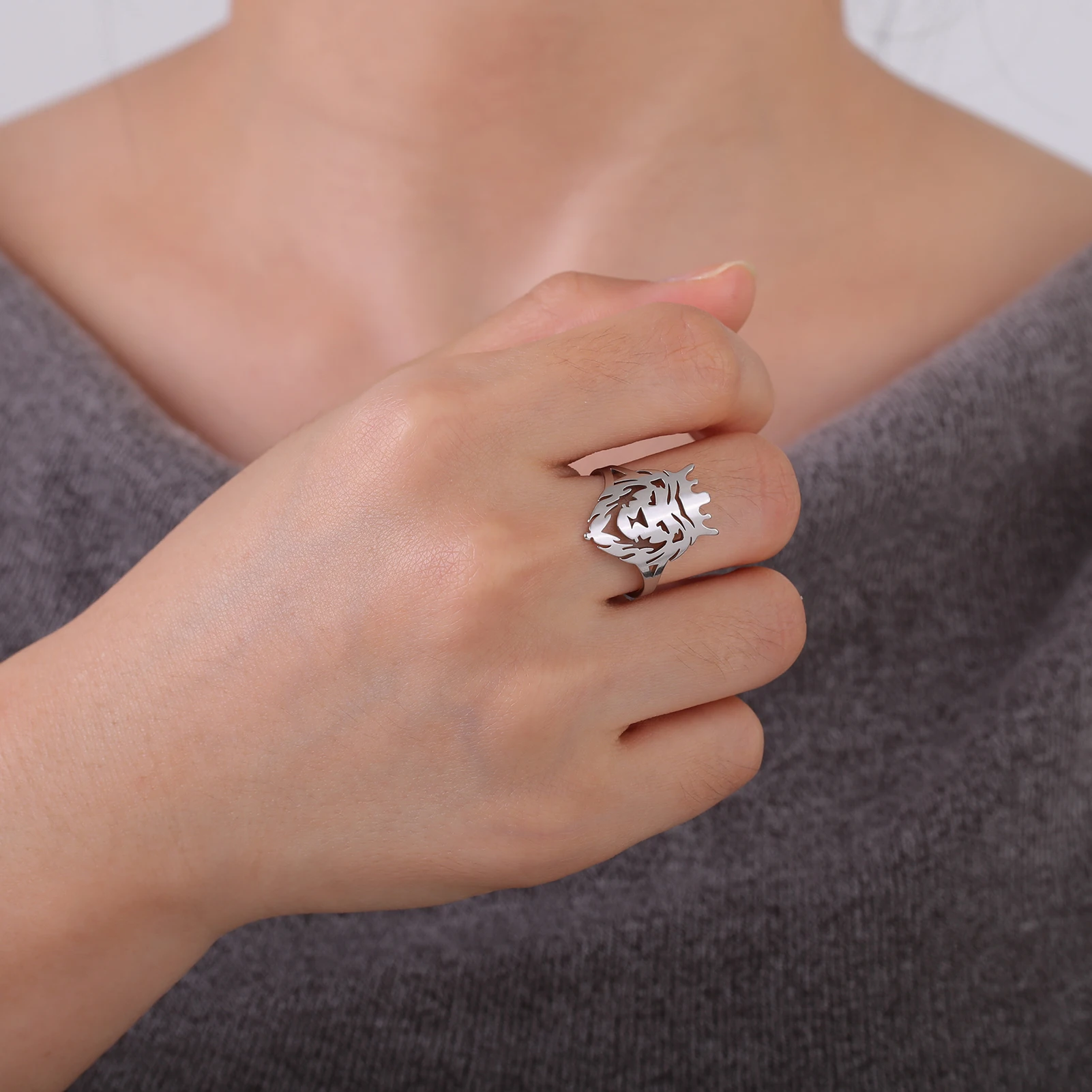 Lion King Crown Ring for Men & Boys 2 Lion King Crown Ring for Men & Boys - Image 2