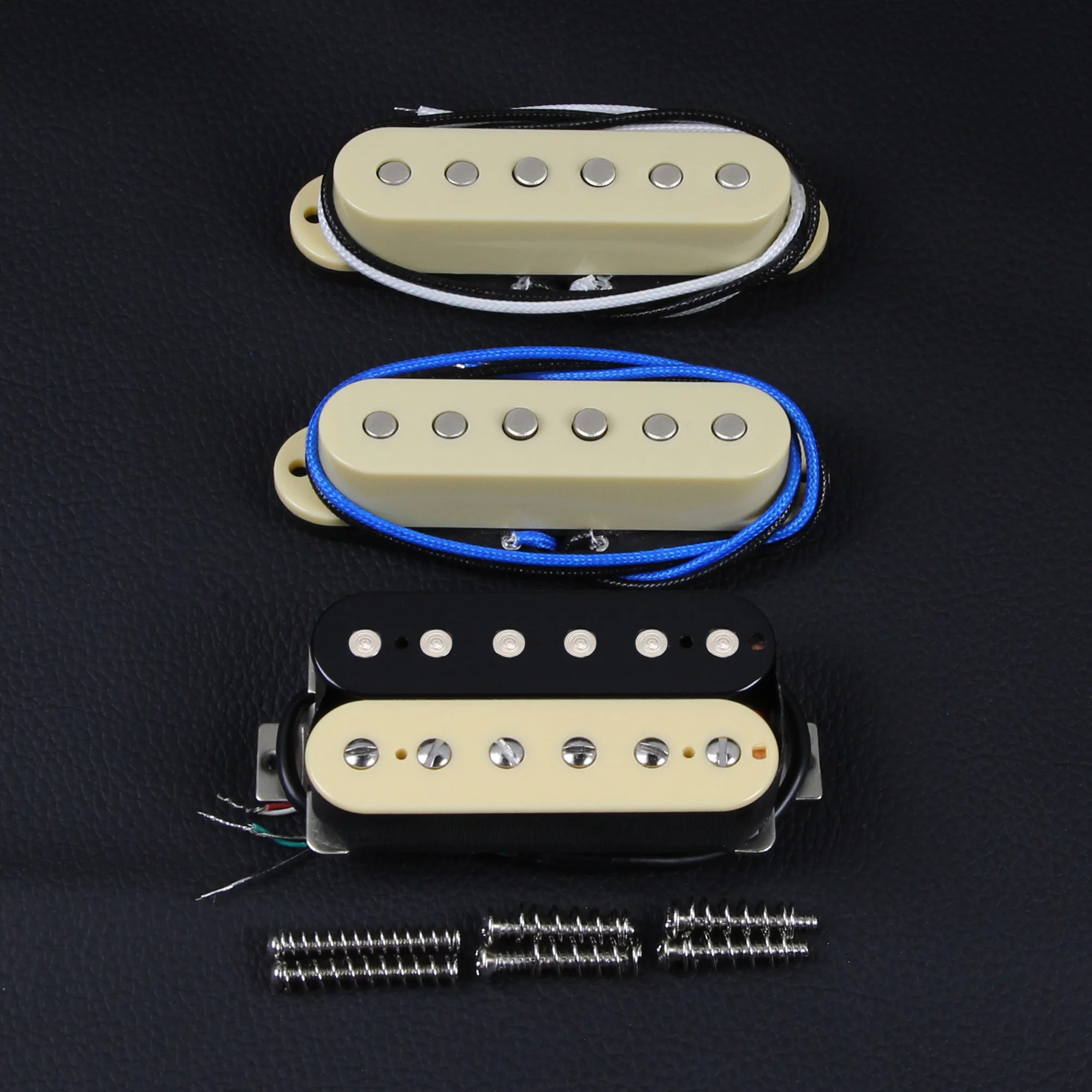 HSS Guitar Pickup Set with Alnico 5 Magnets 5 HSS Guitar Pickup Set with Alnico 5 Magnets - Image 5