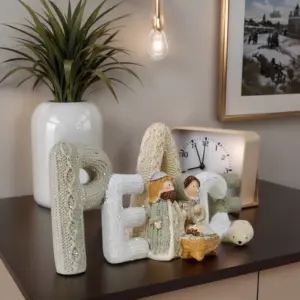 Peace Nativity Scene Figurine Set 10 Sdc425363268a4f41855187d59b182712Y