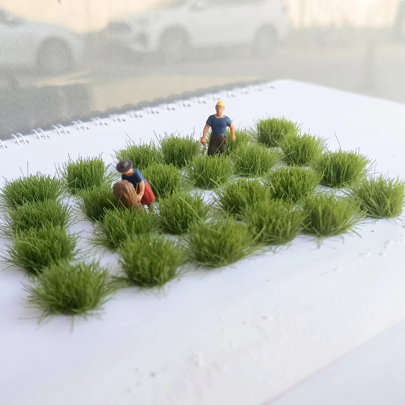 Miniature Artificial Grass Clusters for Dioramas 3 Miniature Artificial Grass Clusters for Dioramas - Image 3
