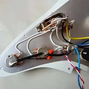 Vintage Strat Pickguard Set with Alnico 5 PUs 14 Sdc4bd7f5475b41bc9799c518d3b37f92V