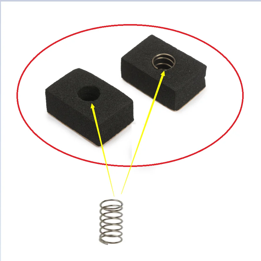 Chrome P90 and Bass Pickup Springs Set of 20 4 Chrome P90 and Bass Pickup Springs Set of 20 - Image 4