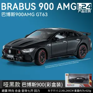 Black 1:24 Scale AMG GT63 Metal Model Car 14 Sdc5a3a3613a6476280c9d992a09fe3b3o